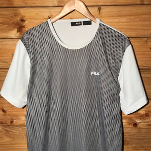 Fila Hexagonal Pattern t shirt