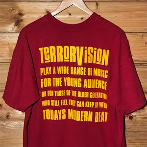 1993 Terrorvision Screaming Alice Band t shirt