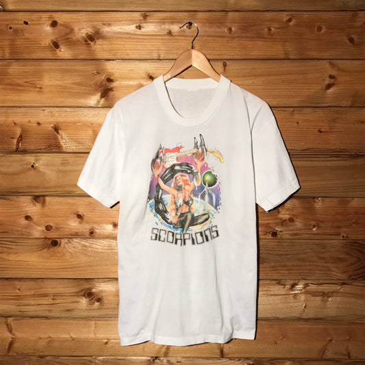 1992 Scorpions Target Band Promo t shirt