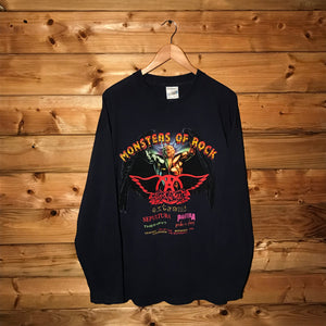 1994 Monsters Of Rock Festival Donington Park long sleeve t shirt