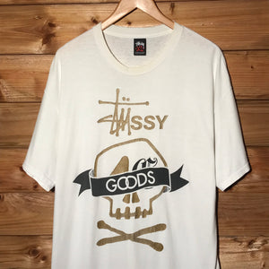 2007 Stüssy x Goods 4th Anniversary Spellout t shirt