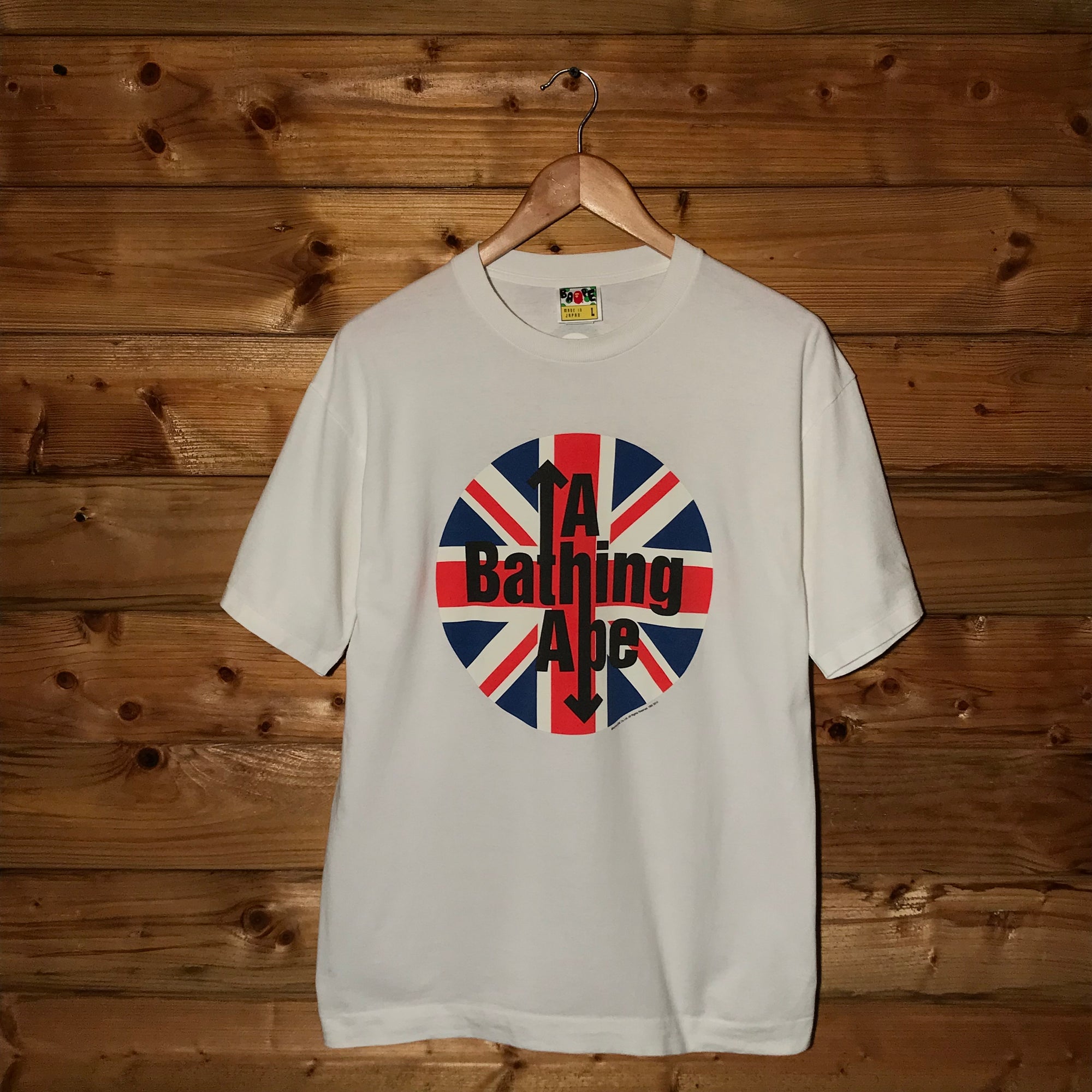 2010 Bape, A Bathing Ape The Who Band Logo Parody t shirt