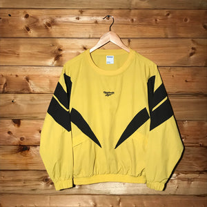 Reebok Centre Spellout shell sweatshirt