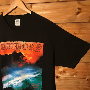 2008 1991 Bathory Twilight of the Gods Album t shirt