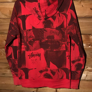 Stüssy Big And Meaty Mike Miller Photo Collage AOP zip up hoodie