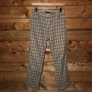 Burberry Nova Check Pattern golf style trousers