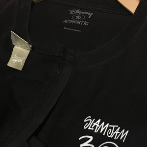 2010 Stüssy x Slam Jam 30th Anniversary t shirt