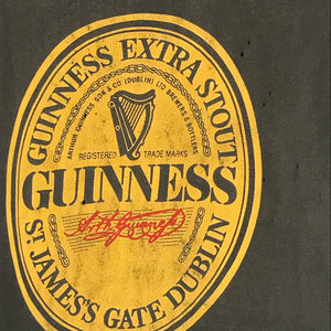 90s Guinness Extra Stout Harp Stamp Promo t shirt