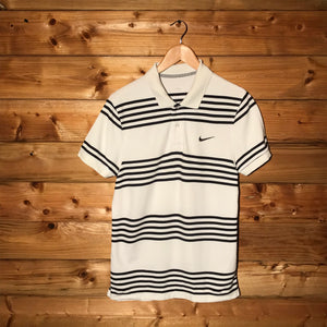 2011 Nike Multi Striped polo t shirt