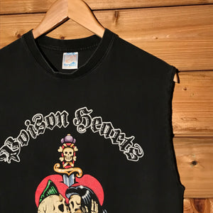 2008 Poison Hearts True Necromance Album tank top t shirt