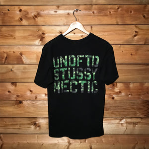 2009 Stüssy x Undefeated x Mad Hectic Full Metallic Jacket t shirt
