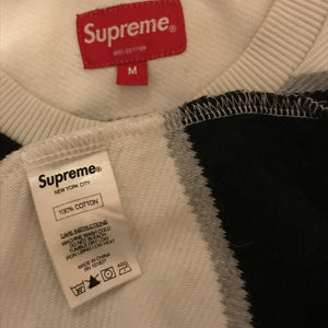 2016 Supreme Striped Twill long sleeve t shirt