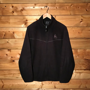 Le Coq Sportif Essentials zip up fleece sweatshirt