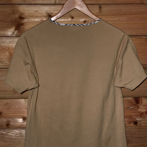 Burberry Essentials Nova Check Collar t shirt