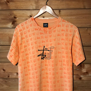 2006 Stüssy x HUF Stuf Multi Print t shirt