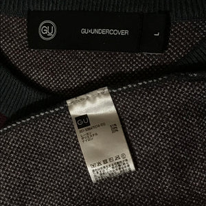 Undercover x GU Razor Blades Jacquard knit sweatshirt