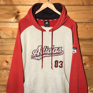 Adidas 03 Centre Script Spellout hoodie