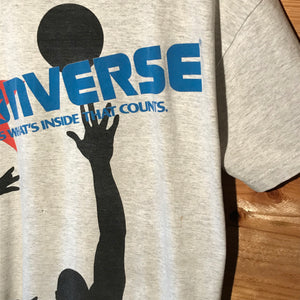90s Converse Its Whats Inside That Counts Spellout t shirt