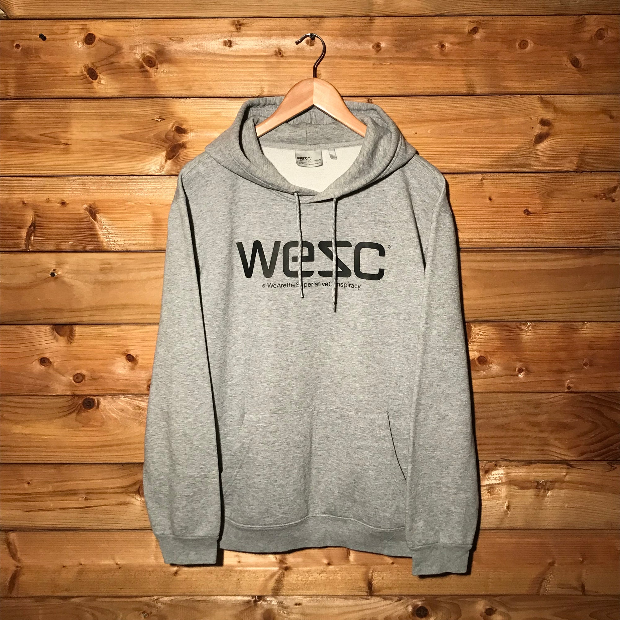 WESC WeAretheSuperlativeConspiracy Spellout hoodie