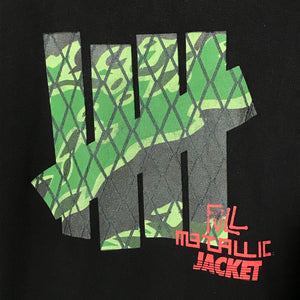 2009 Stüssy x Undefeated x Mad Hectic Full Metallic Jacket t shirt