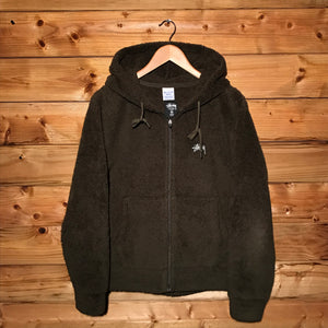 2014 Stüssy x Champion Corner Script Sherpa Fleece jacket