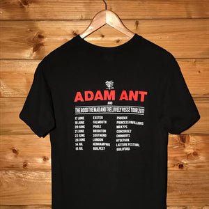 2011 Adam Ant and TGTMATLP UK Tour t shirt