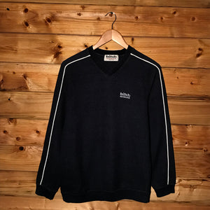 90s Bitch Skateboards Piping Striped Corduroy sweatshirt