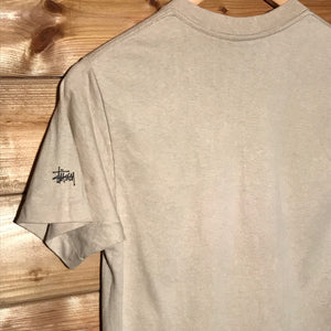 90s Stüssy Boombox Centre Spellout t shirt