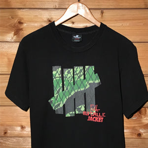 2009 Stüssy x Undefeated x Mad Hectic Full Metallic Jacket t shirt
