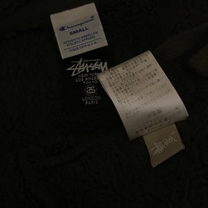 2014 Stüssy x Champion Corner Script Sherpa Fleece jacket