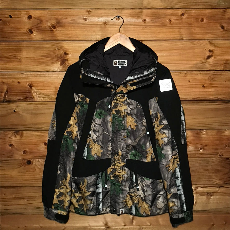 Bape, A Bathing Ape Autumn Forest Camo Ski jacket