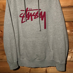 Stüssy Centre Script Patch Spellout hoodie