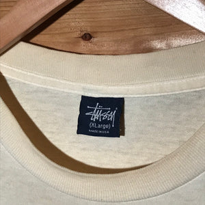 Stüssy Layered Repeat Centre Script Spellout t shirt