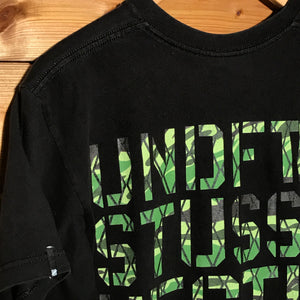 2009 Stüssy x Undefeated x Mad Hectic Full Metallic Jacket t shirt