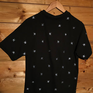 Stüssy Surf Skate Skull AOP polo t shirt