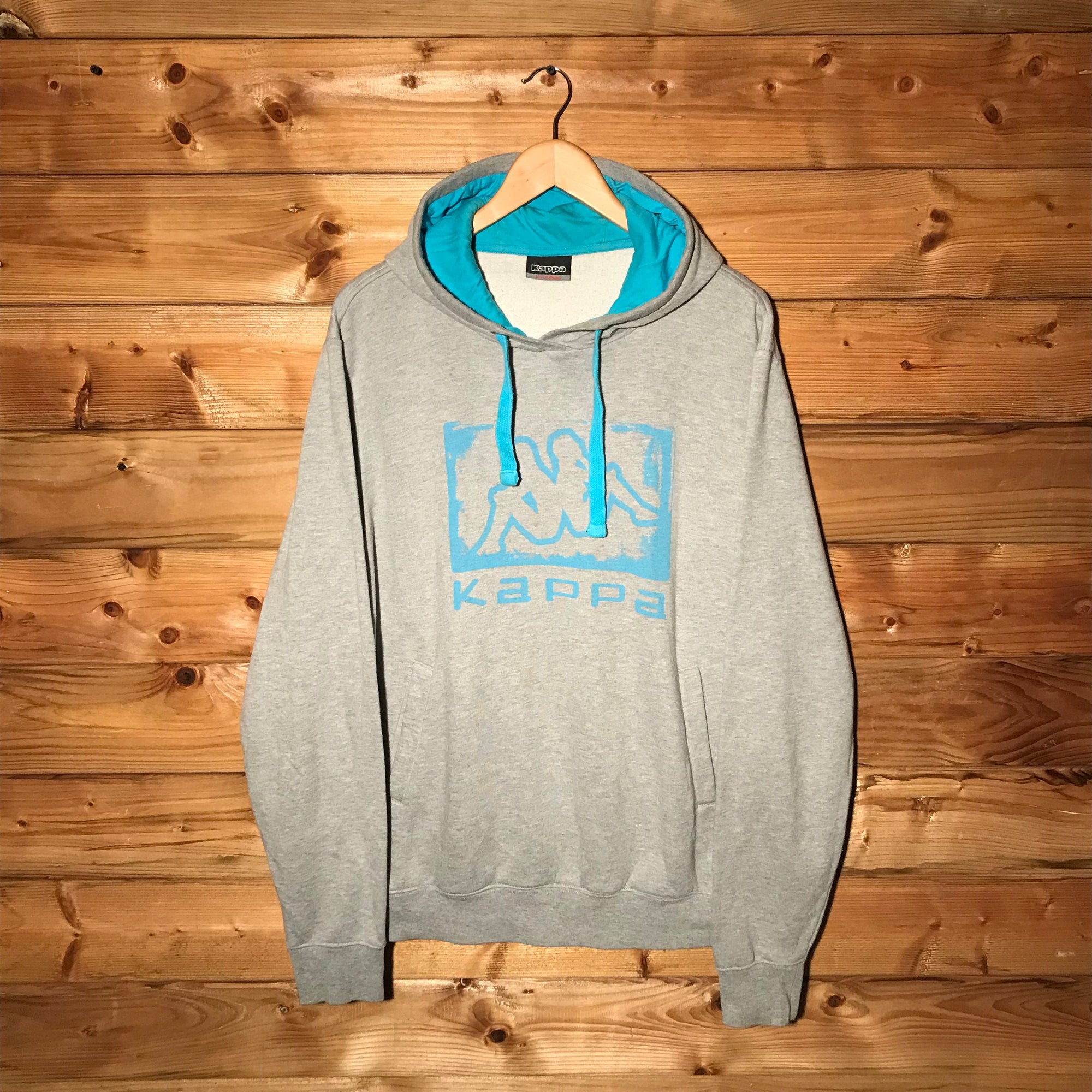 Kappa Centre Spellout Boxed Logo hoodie