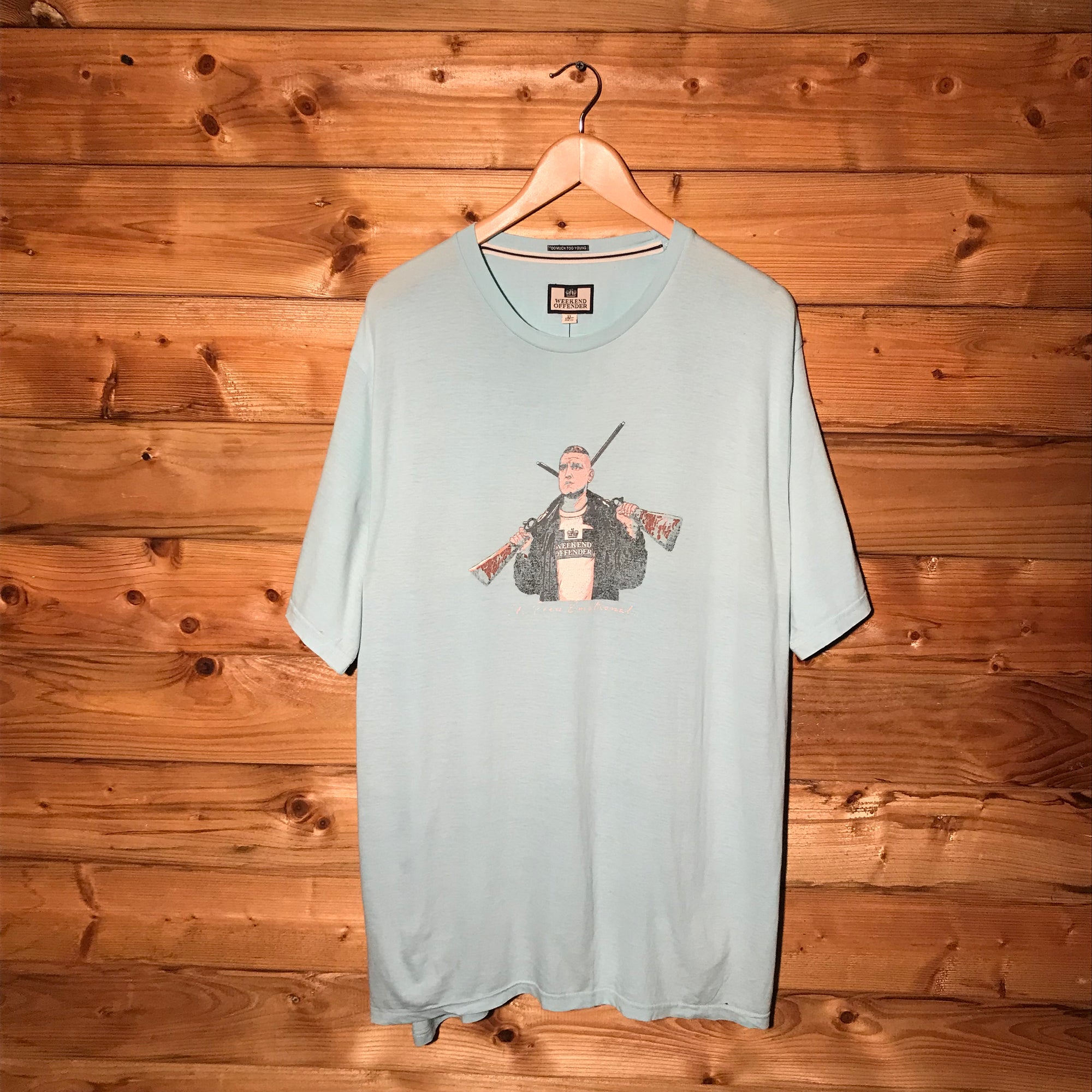 Weekend Offender Lock, Stock and Two Smoking Barrels t shirt