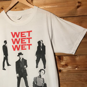 1992 Wet Wet Wet The Lip Service UK Tour t shirt