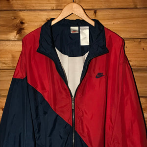 90s Nike Full Back Swoosh windbreaker jacket