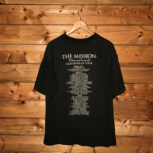 1995 The Mission Neverland Europe Tour t shirt