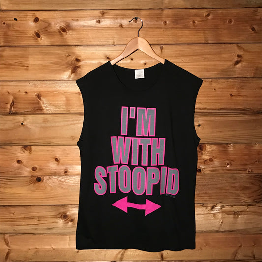 1991 Alice Cooper I'm With Stoopid tank top t shirt