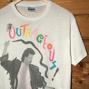 1986 Lionel Richie Outrageous Tour t shirt