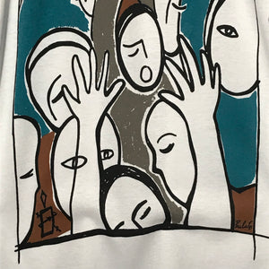 1991 Amnesty Paula Cox Art Promo t shirt
