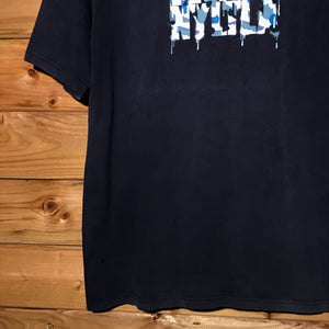 Stüssy Designs NYLTLA Drip Effect Block Spellout t shirt