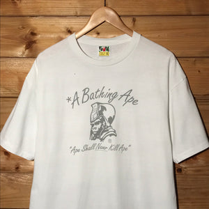 2008 Bape, A Bathing Ape General ASNKA Spellout t shirt