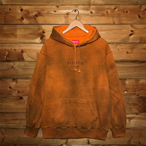 2020 Supreme Spray Effect Classic Spellout hoodie