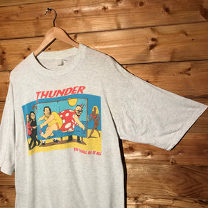 1997 Thunder The Thrill Of It All UK Tour t shirt