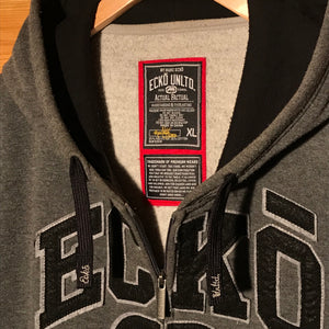 Ecko Unltd Arc Spellout zip up hoodie