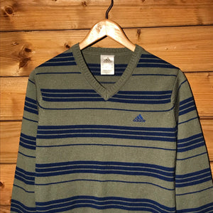 Adidas Striped knit sweatshirt