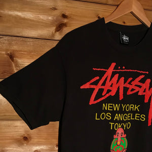 2011 Stüssy x Eric Elms Wish You Were Here World Tour t shirt